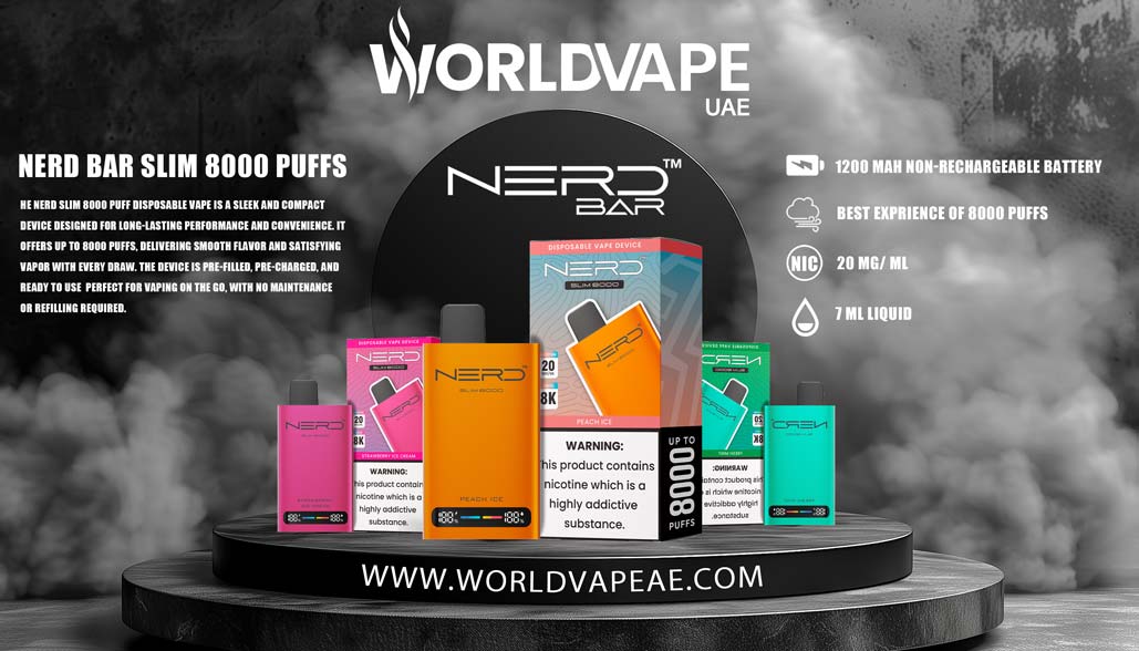 Nerd SLim 8000 Puffs Disposable Vape