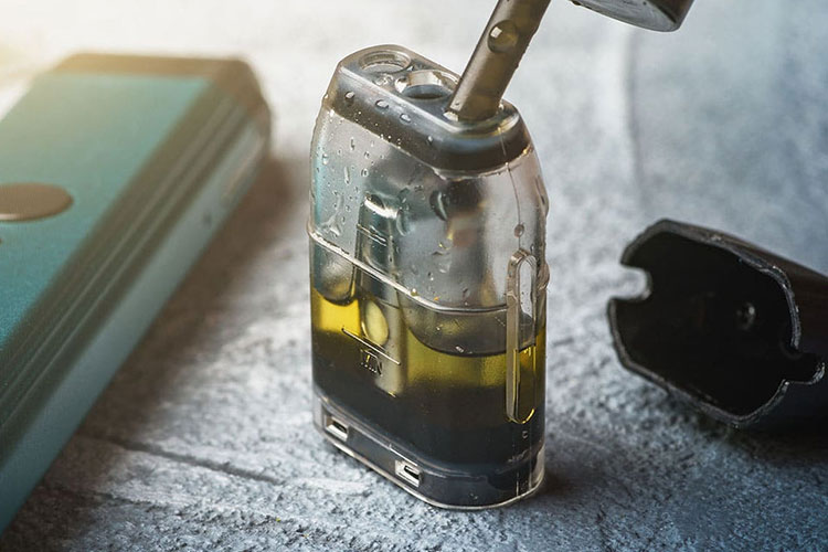 Nicotine salts are particularly well-suited for: