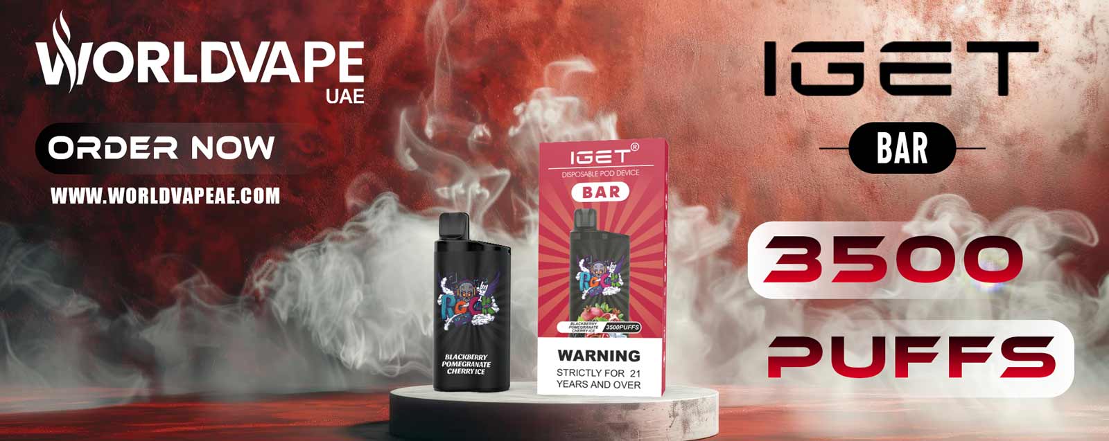 Iget Bar 3500 Puffs Disposable Vape