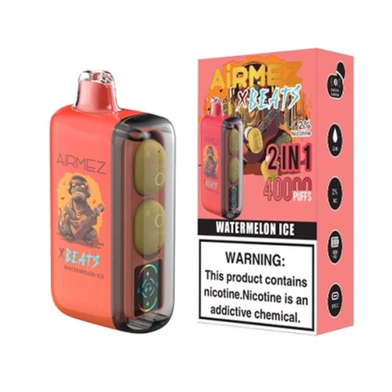 Airmez Xbeats 40000 Puffs Watermelon Ice Disposable Vape