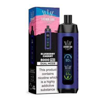 Alfakher 8000 Pro Blackcurrant Cherry Disposable Vape