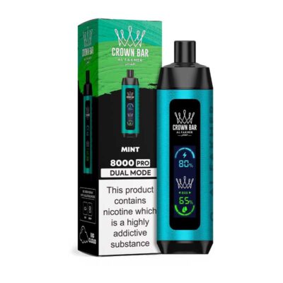 Alfakher 8000 Pro Mint Disposable Vape