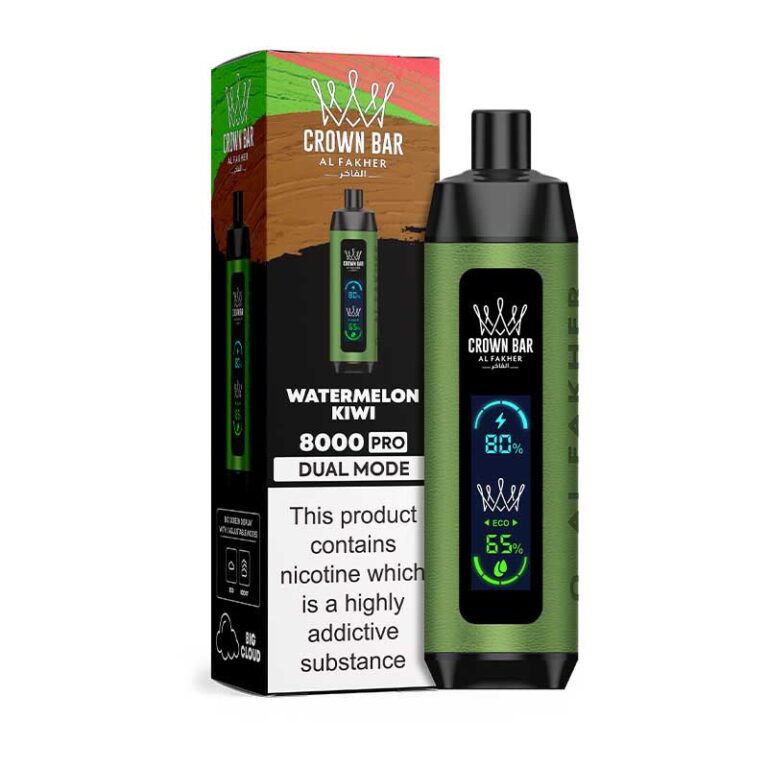 Alfakher 8000 Pro Watermelon Kiwi Disposable Vape