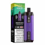 Al Fakher Crown Bar Grape Mint 12000 Puffs Sound Disposable Vape