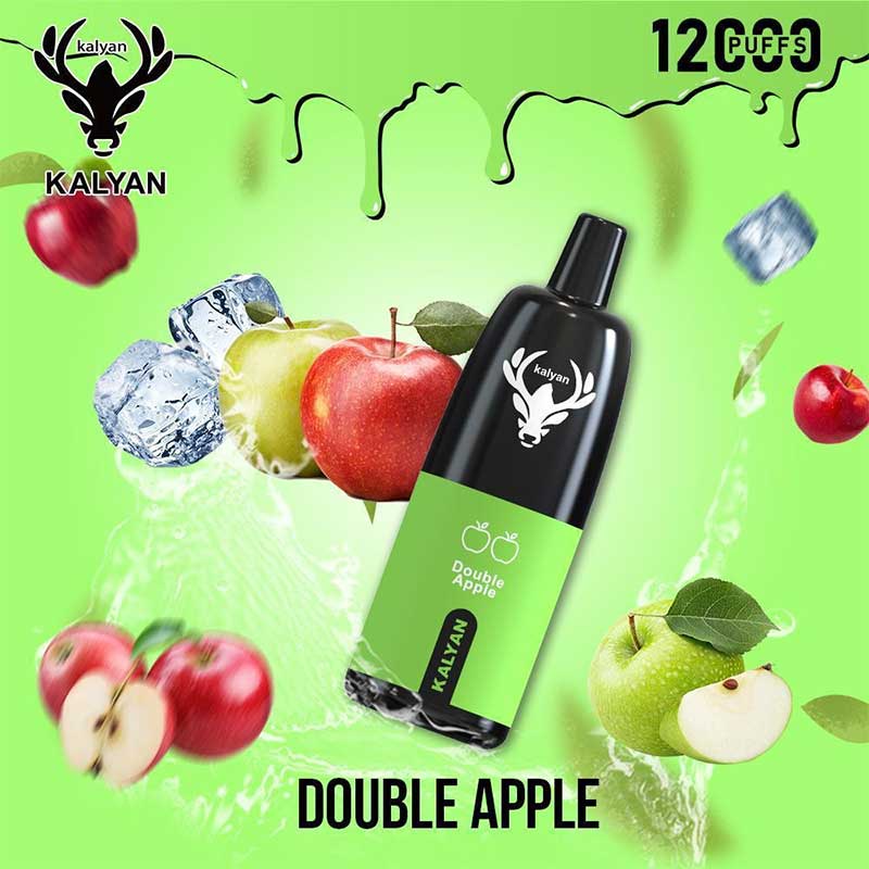Kalyan-Pro-12000-Puffs-Double-Apple-Disposable-Vape.png Kalyan pro Double Apple 12000 Puffs Disposable Vape