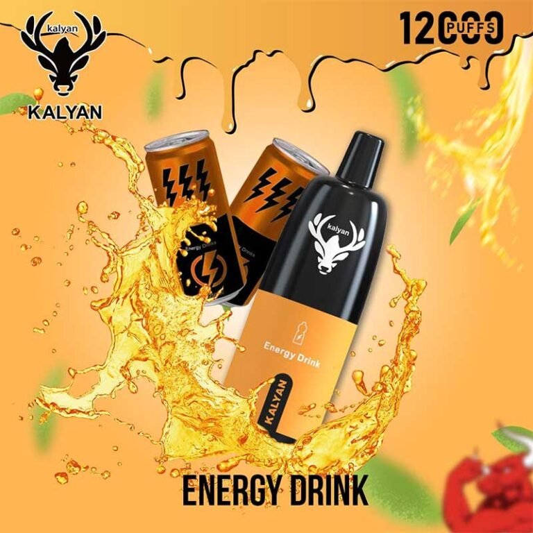 Kalyan pro Energy Drink 12000 Puffs Disposable Vape