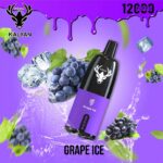 Kalyan pro Grape Ice 12000 Puffs Disposable Vape