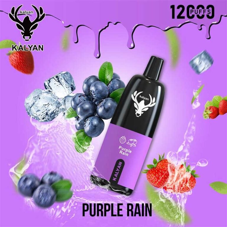 Kalyan pro Purple Rain 12000 Puffs Disposable Vape