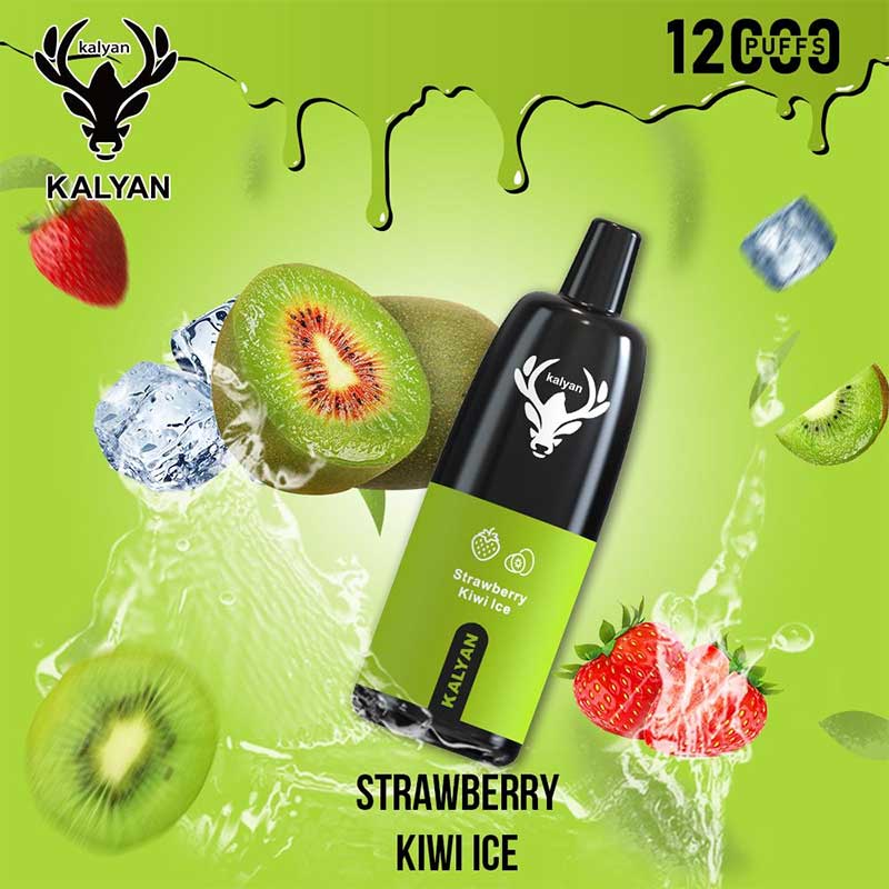 Kalyan-Pro-12000-Puffs-Strawberry-Kiwi-Ice-Disposable-Vape.png Kalyan pro Strawberry Kiwi Ice 12000 Puffs Disposable Vape