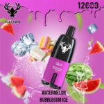 Kalyan pro Watermelon Bubblegum Ice 12000 Puffs Disposable Vape