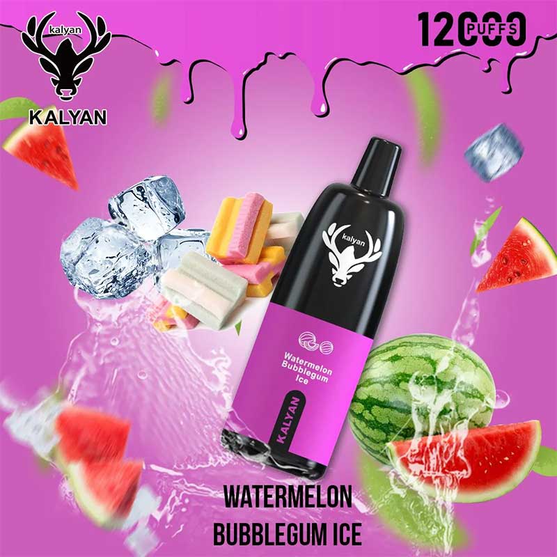 Kalyan-Pro-12000-Puffs-Watermelon-Bubblegum-Ice-Disposable-Vape.png Kalyan pro Watermelon Bubblegum Ice 12000 Puffs Disposable Vape