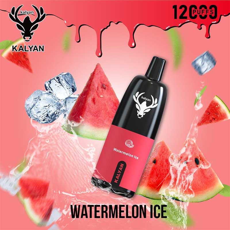 Kalyan-Pro-12000-Puffs-Watermelon-Ice-Disposable-Vape.png Kalyan pro Watermelon Ice 12000 Puffs Disposable Vape