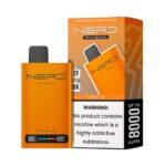 Nerd Slim 8000 Puffs Mango Ice Disposable Vape