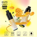 Onto Mango Melon 5000 Puffs