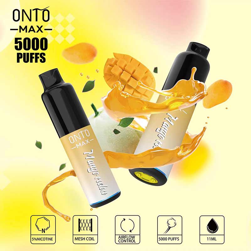 Onto-Mango-Melon-5000-Puffs Onto Mango Melon 5000 Puffs