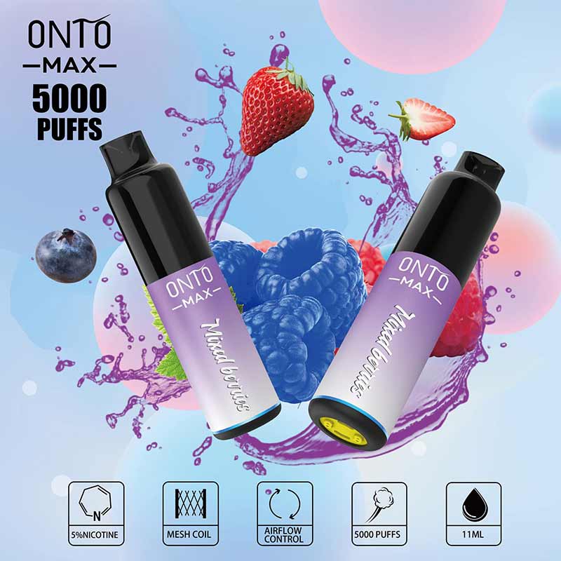 Onto-Mixed-Berries-5000-Puffs Onto Mixed Berries 5000 Puffs