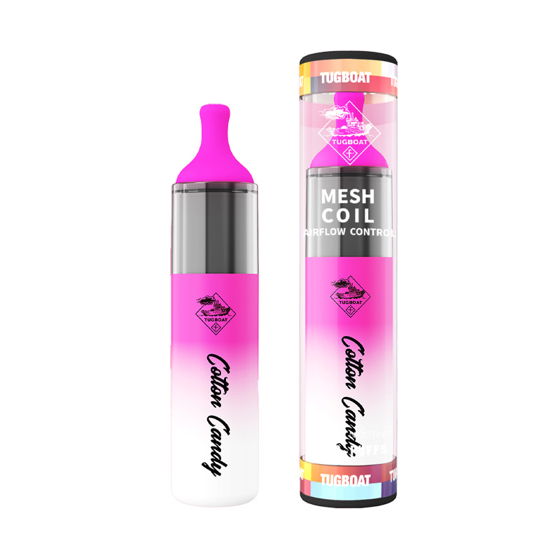 Tugboat-Evo-4500-Puffs-Cotton-Candy Tugboat Evo 4500 Puffs Cotton Candy Disposable Vape
