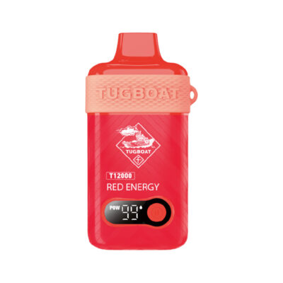 Tugboat T12000 Red Energy Disposable Vape