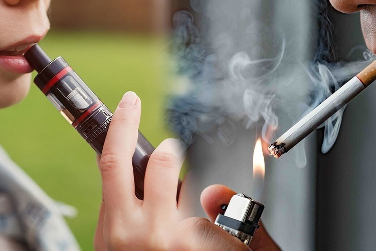 Vaping vs. Cigarettes