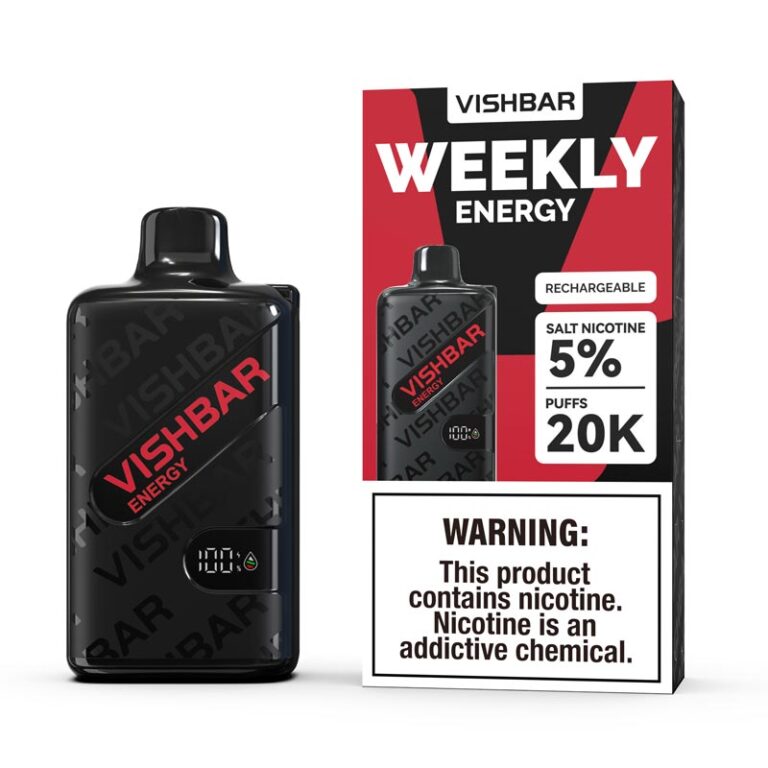 Vishbar Weekly Energy 20000 Puffs (50MG) Disposable Vape