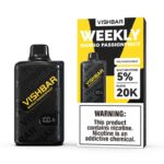 Vishbar Weekly Mango Passionfruit 20000 Puffs Disposable Vape