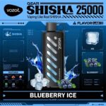 vozol Gear Shisha Blueberry Ice 25000 Puffs Disposable Vape Uae
