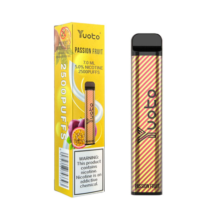 Yuoto XXL 2500 Puffs Passion Fruit Disposable Vape