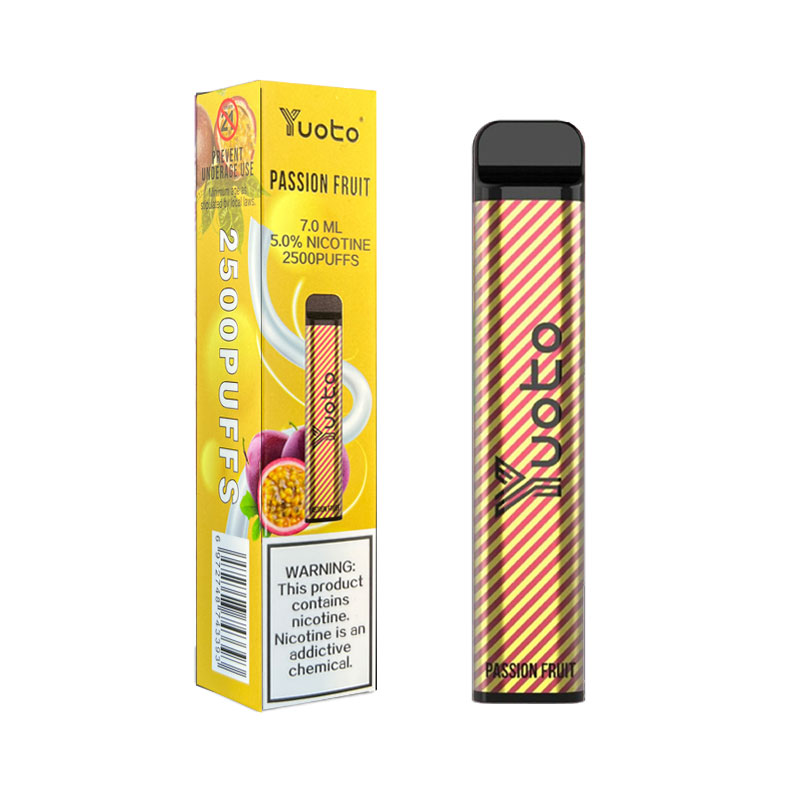 Yuoto-Xxl-2500-Puffs-Passionfruit Yuoto XXL 2500 Puffs Passion Fruit Disposable Vape