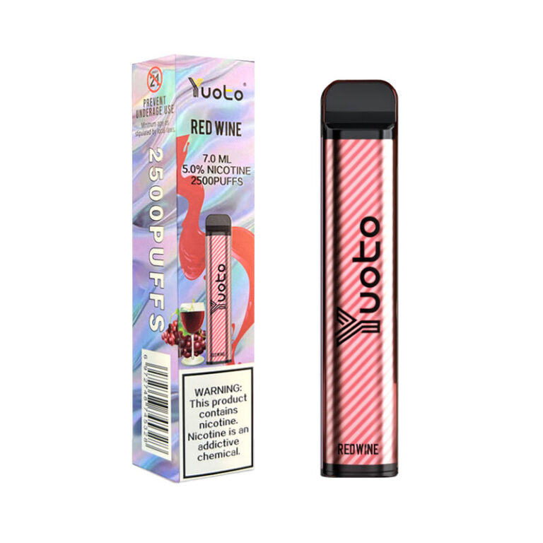 Yuoto XXL 2500 Puffs Red Wine Disposable Vape