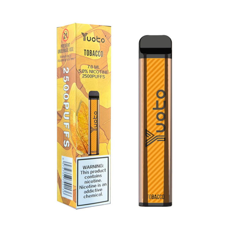 Yuoto XXL 2500 Puffs Tobacco Disposable Vape