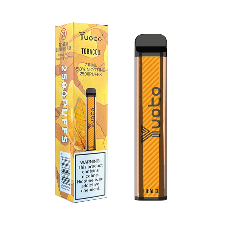 Yuoto-Xxl-2500-Puffs-Tobacco Yuoto XXL 2500 Puffs Tobacco Disposable Vape
