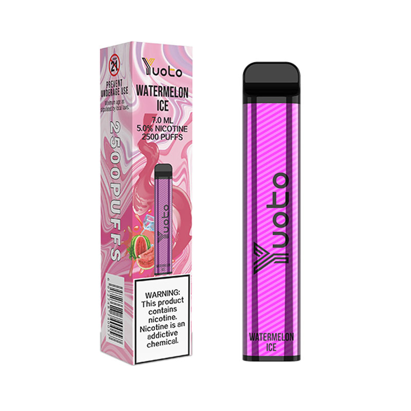 Yuoto-Xxl-2500-Puffs-Watermelon-Ice Yuoto XXL 2500 Puffs Watermelon ice Disposable Vape