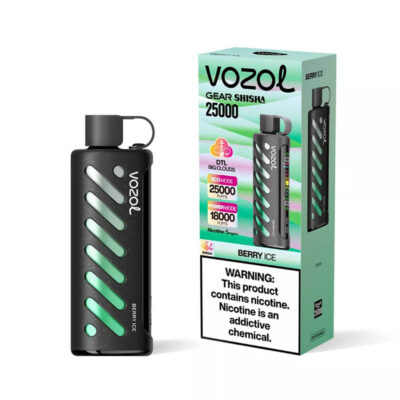Vozol Gear Shisha 25000 Puffs Berry Ice Disposable Vape