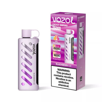 Vozol Gear Shisha 25000 Puffs Blackberry Ice Disposable Vape