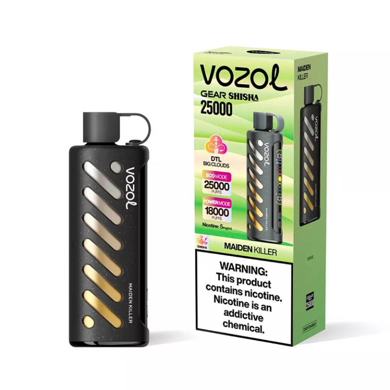 Vozol Gear Shisha 25000 Puffs Maiden Killer Disposable Vape