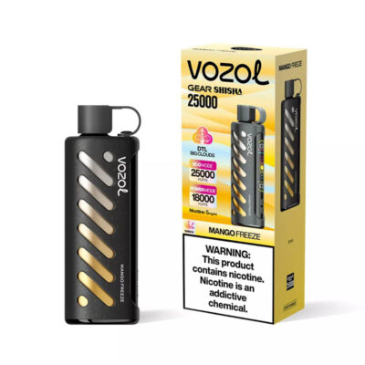 Vozol Gear Shisha 25000 Puffs Mango Freeze Disposable Vape