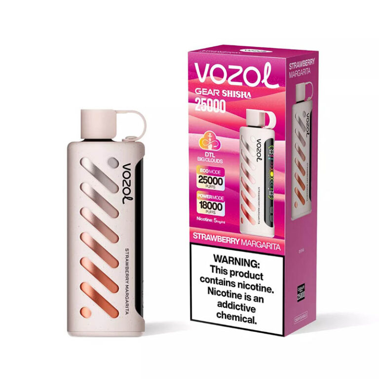 Vozol Gear Shisha 25000 Puffs Strawberry Margarita Disposable Vape
