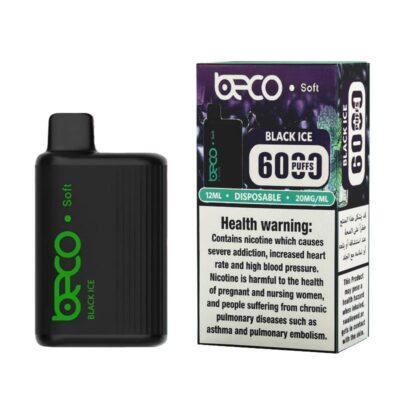 Beco Soft Black Ice 6000 Puffs Disposable Vape