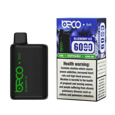 Beco Soft Blueberry Ice 6000 Puffs Disposable Vape