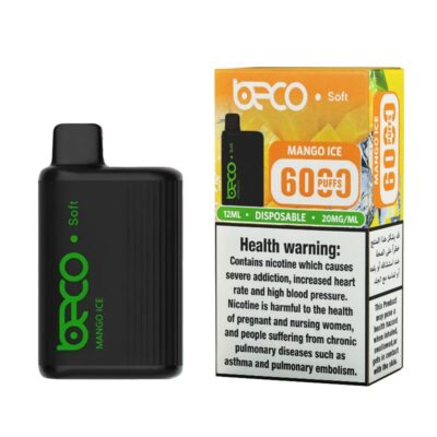 Beco Soft Mango Ice 6000 Puffs Disposable Vape