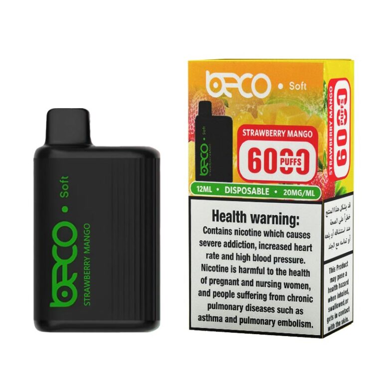 Beco Soft Strawberry Mango 6000 Puffs Disposable Vape