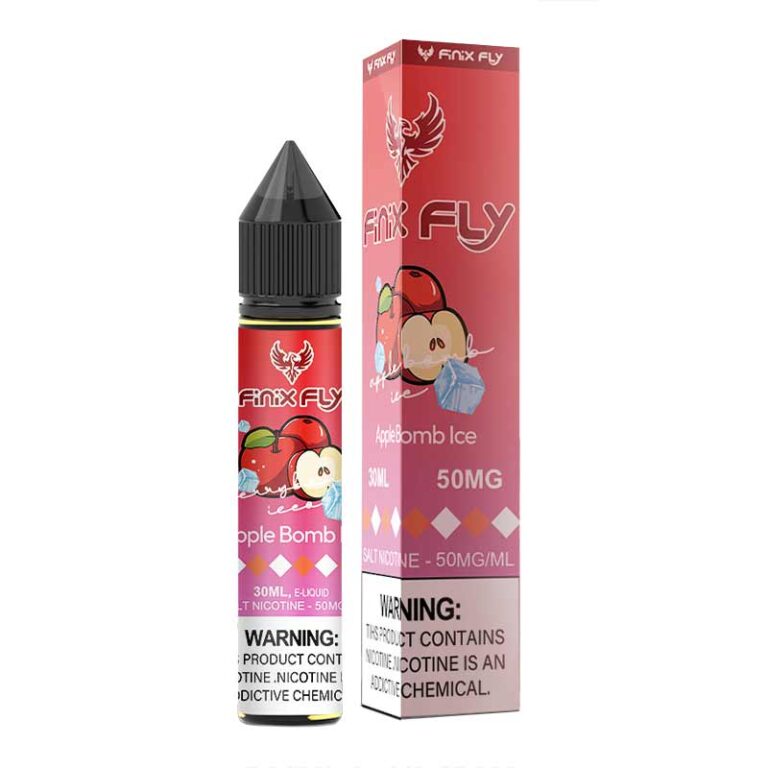 Finix Fly Apple Bomb Ice Salt Nicotine E-Liquid 30ML