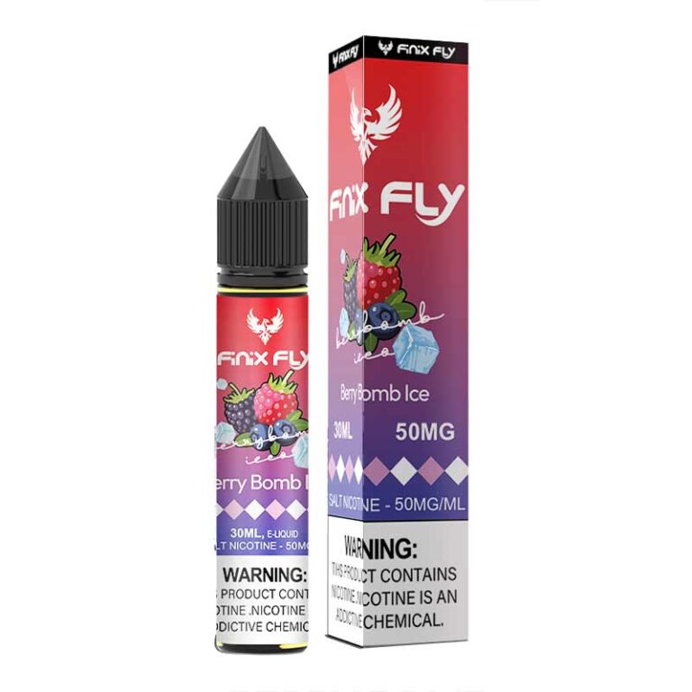 Finix Fly Berry Bomb Ice Salt Nicotine E-Liquid 30ML