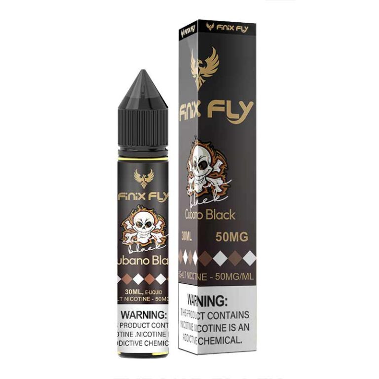 Finix Fly Cubano Black Salt Nicotine E-Liquid 30ML