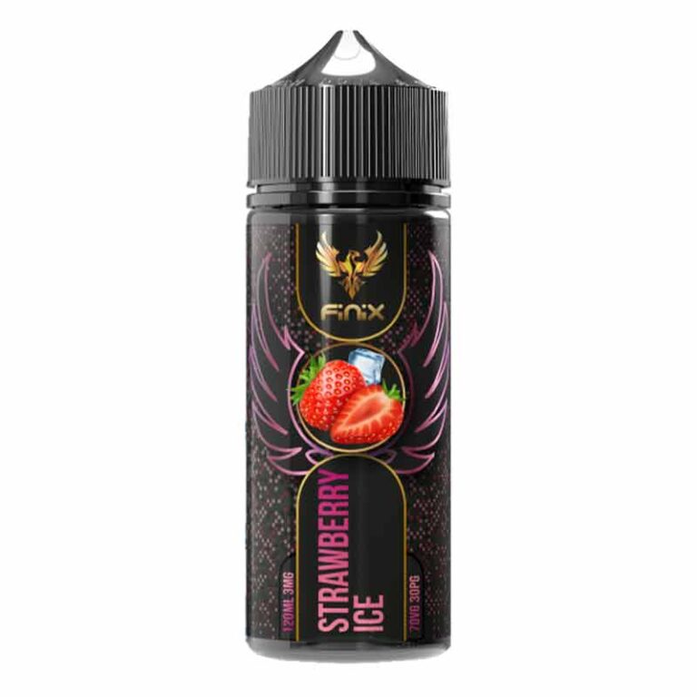 Finix Strawberry Ice Freebase E-liquid 120ML
