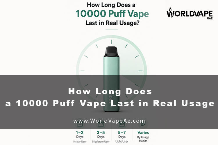How Long Does a 10000 Puff Vape Last in Real Usage