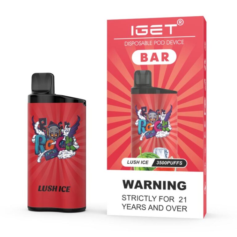 Iget Bar 3500 Puffs Lush Ice Disposable Vape