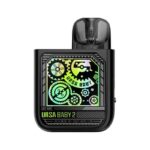 Lost Vape Ursa Baby 2 Pod System Kit Pop Black x Time Gear