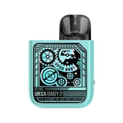 Lost Vape Ursa Baby 2 Pod System Kit Pop Blue x Time Gear