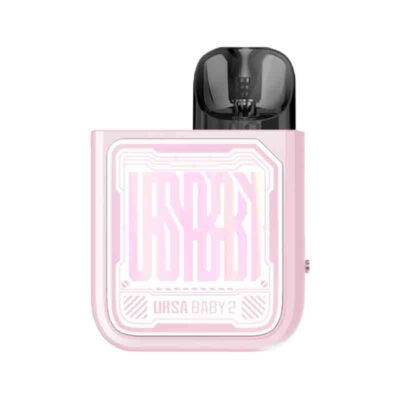 Lost Vape Ursa Baby 2 Pod System Kit Tech Pink x Fancy Maze